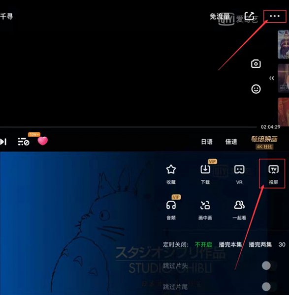 爱奇艺可以投屏吗