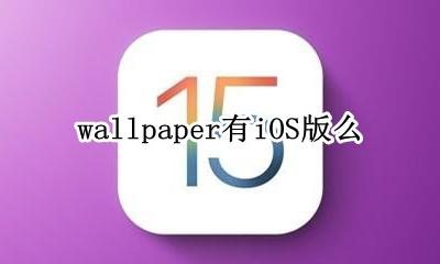 wallpaper有iOS版么 wallpaper有没有手机版本