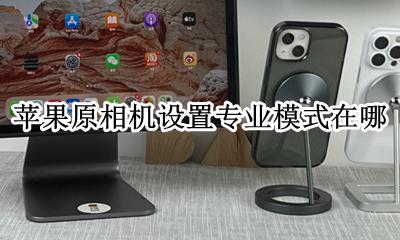 苹果原相机设置专业模式在哪 苹果手机相机怎么设置专业模式