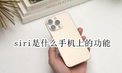 siri是什么手机上的功能 苹果手机里面的siri有什么用