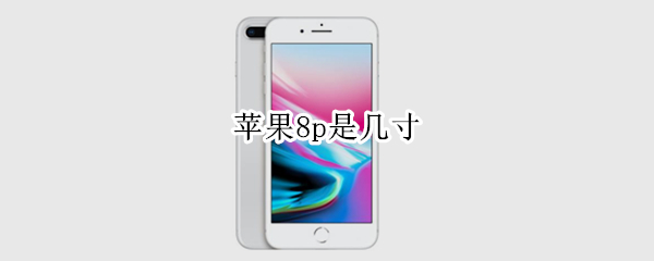 苹果8p是几寸