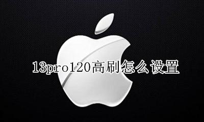 13pro有没有高刷 13pro120高刷怎么设置