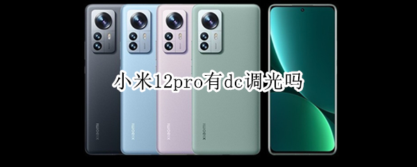 小米12pro有dc调光吗