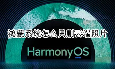 鸿蒙系统怎么只删云端照片 怎么删除云端照片