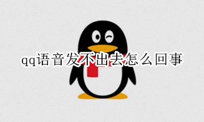 手机qq突然发不了语音 qq语音发不出去怎么回事
