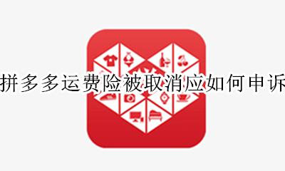 拼多多运费险被取消怎么办 拼多多运费险被取消应如何申诉