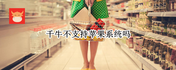 千牛不支持苹果系统吗