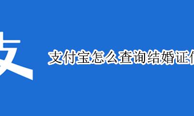支付宝怎么查询结婚证信息 支付宝哪里可以查询结婚证
