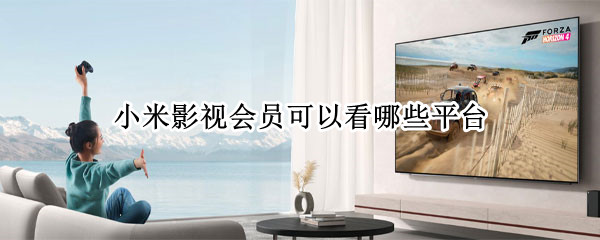 小米影视会员可以看哪些平台