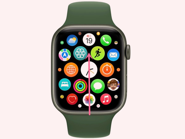 iwatch电量怎么显示