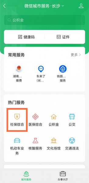 苹果手机微信怎么交医保缴费