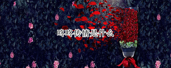 咚咚传情是什么