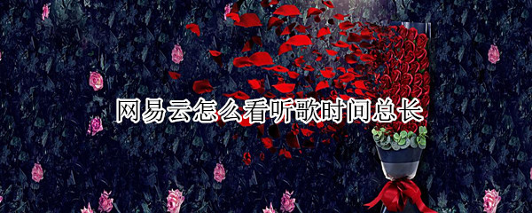 网易云怎么看听歌时间总长