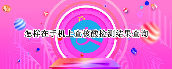怎样在手机上查核酸检测结果查询
