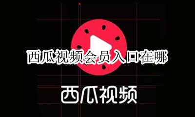 西瓜视频会员入口在哪 西瓜视频会员怎么登录