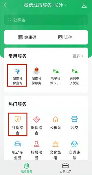 微信怎么查社保卡余额