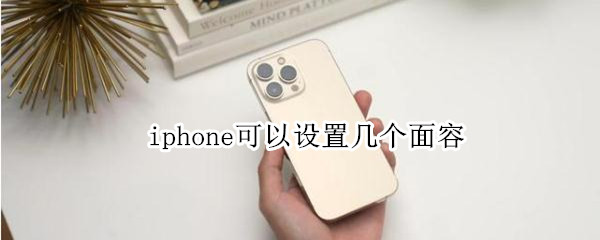 iphone可以设置几个面容
