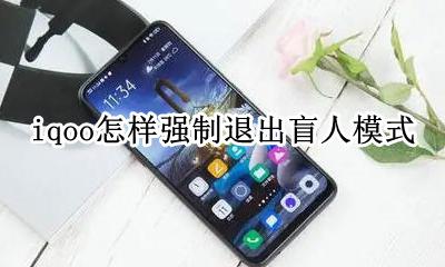 iqoo怎样强制退出盲人模式 oppoa9手机进入盲人模式怎么退出