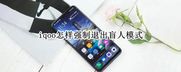 iqoo怎样强制退出盲人模式