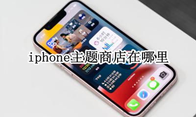 iphone主题商店在哪里 iphone主题商店手机里什么地方