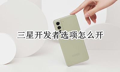 三星开启开发者选项 三星开发者选项怎么开