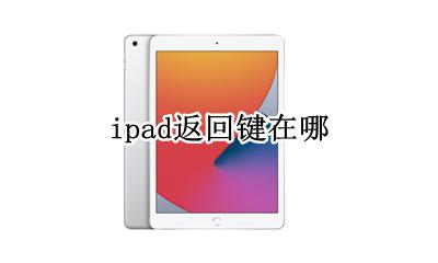 ipad返回键在哪 苹果ipad的返回键在哪里设置