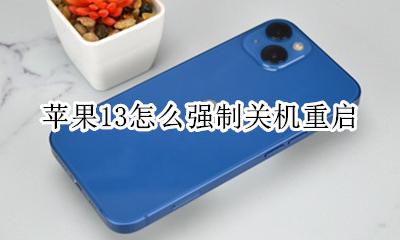 苹果13如何关机 苹果13怎么强制关机重启