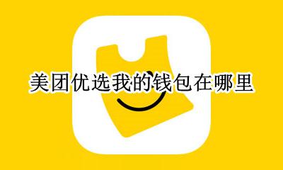 美团我的钱包怎么找 美团优选我的钱包在哪里