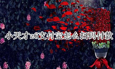 小天才z6可以扫码支付吗? 小天才z6支付宝怎么扫码付款