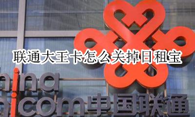 联通大王卡怎么关掉日租宝 联通大王卡国内日租宝怎么取消