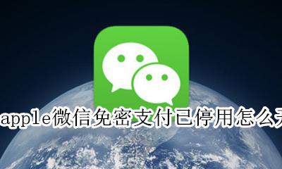 苹果开通微信免密支付怎么取消 apple微信免密支付已停用怎么开