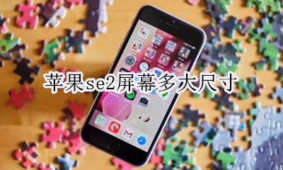 苹果se2屏幕多大尺寸 苹果se2是几寸屏幕尺寸