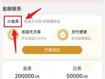 京东小金库怎么开通