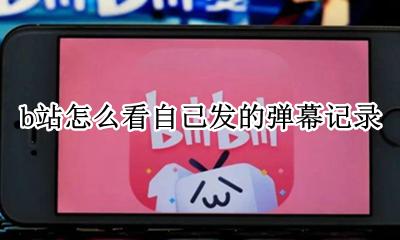 b站怎么看自己发的弹幕记录 b站能看到自己的弹幕记录吗