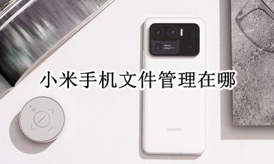 小米手机文件管理在哪 小米手机怎么看文件管理
