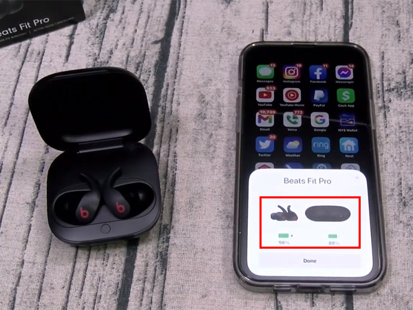 iphone怎么看蓝牙耳机电量