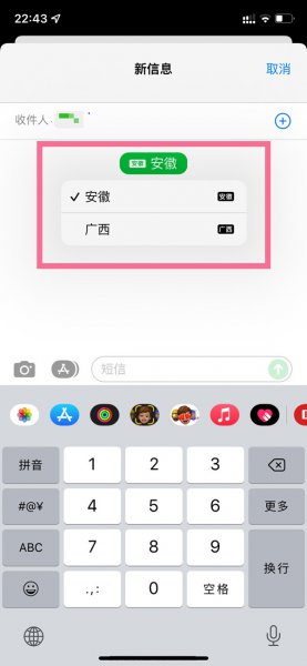 苹果11发短信怎么切换主副卡