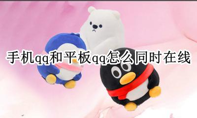 平板和手机qq可以同时在线吗 手机qq和平板qq怎么同时在线