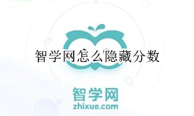 智学网如何查分数 智学网怎么隐藏分数