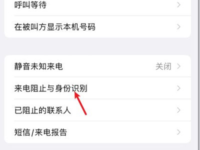 苹果怎样设置骚扰电话拦截