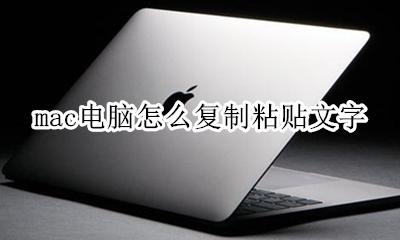 mac怎样复制粘贴文字 mac电脑怎么复制粘贴文字
