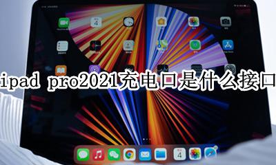 ipad pro2021充电头是什么头 ipad pro2021充电口是什么接口