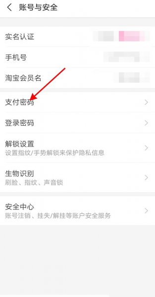支付宝如何设置密码
