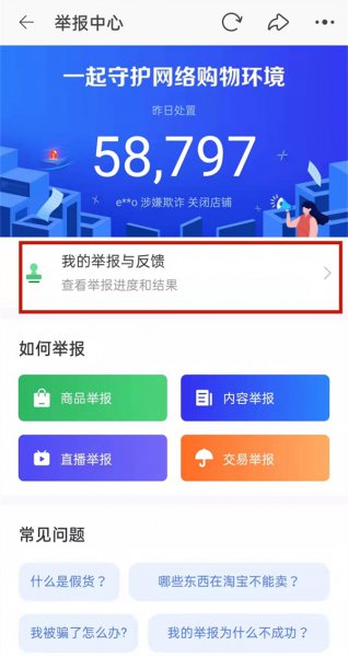 淘宝我的投诉记录在哪