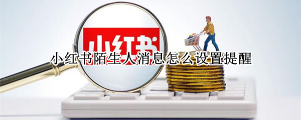 小红书陌生人消息怎么设置提醒