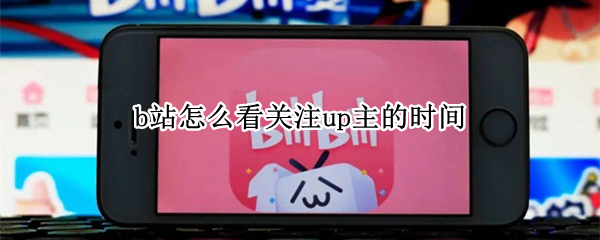 b站怎么看关注up主的时间