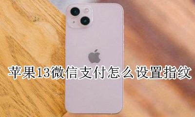 苹果微信如何设置指纹支付 苹果13微信支付怎么设置指纹