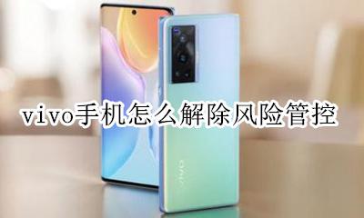 vivo手机怎么解除风险管控 vivo手机怎么关闭风险提示