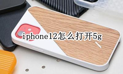 iphone12怎么打开5g iphone12怎么打开控制中心