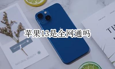 苹果13是全网通吗 苹果13都是三网通吗